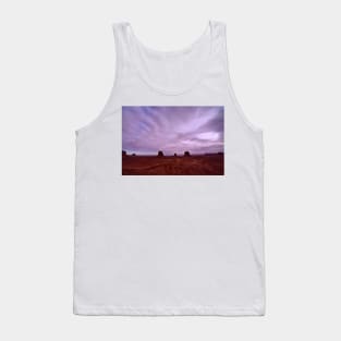 Monument Valley and Clouds3 Tank Top